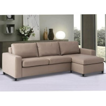 Raj Furniture Rhs 4 Seater L Shape Sofa Set For Living Room, Beige