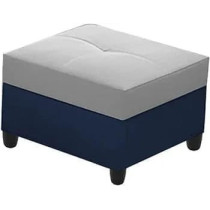 Raj Furniture Luxury 3 Seater Sofa For Living Room In Premium Velvet Fabric, Blue Grey