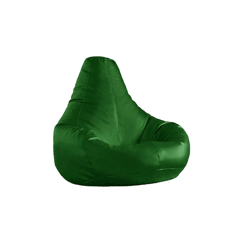 Bigmini Bean Bag Soft And Comfortable Lounger Chair Living Room Furniture And Outdoor Furniture, Tear Drop Model, Green