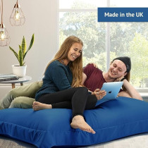 Beautiful Beanbags Big Brother Beanbags X-L Funky Bean Bags, Great For Indoors Or Outdoors, Blue