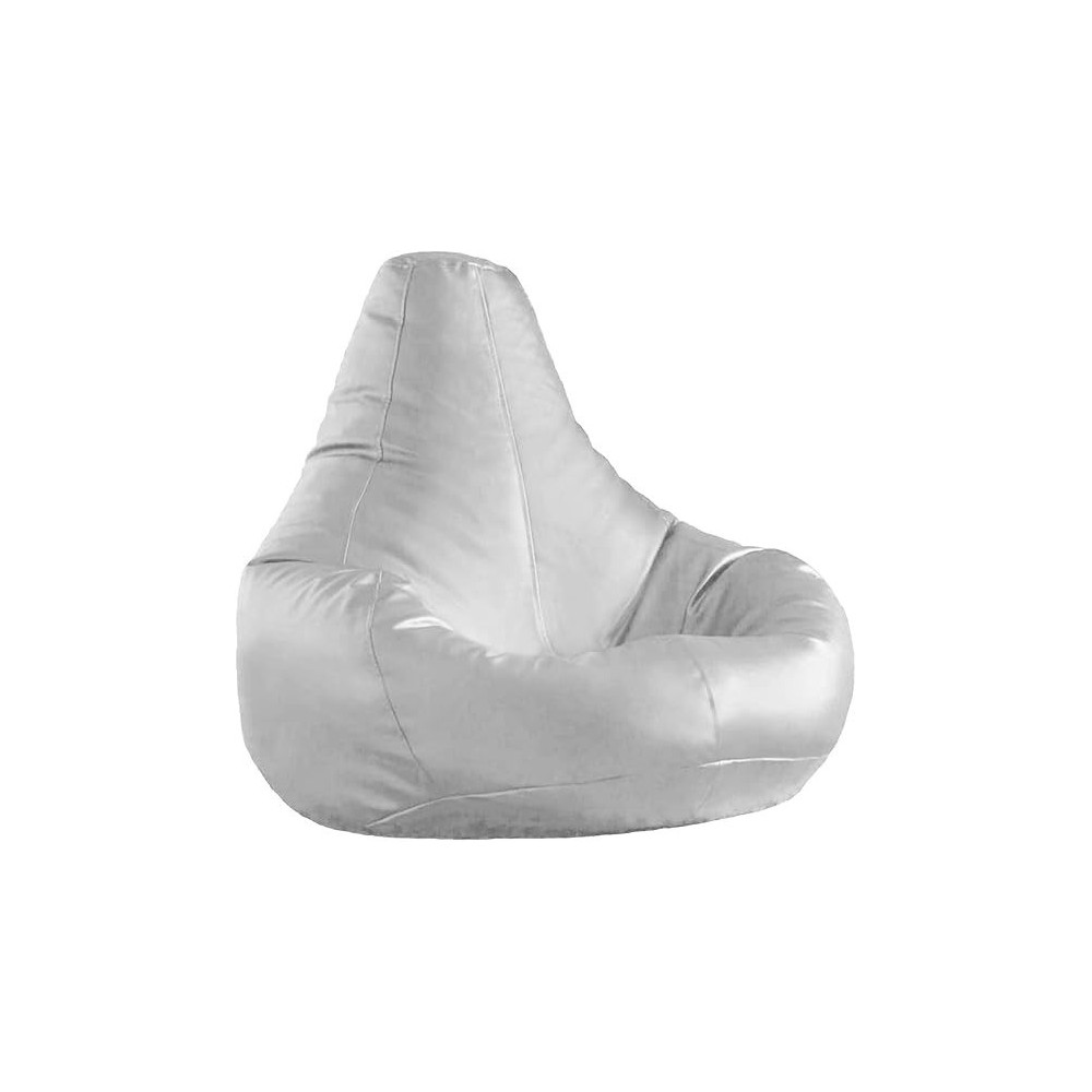 Bigmini Bean Bag Soft And Comfortable Lounger Chair Living Room Furniture And Outdoor Furniture, Tear Drop Model, White