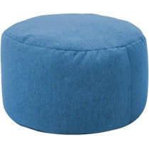Albiva Lazy Sofa Solid Color Chair Cover Beanbag Sofas Without Filler Small Round Lazy Beanbag Sofa Cover Waterproof Stuffed Storage Toy Bean Bag, Dark Grey