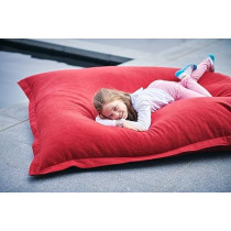 Room And Bloom Bag Only, No Filling New Model Super Bean Bags, 6Ft x 4.5Ft, Beautiful Faux Linen Fabric Giant Bean Bag Chair For Adults For Kids For The Whole Family Large Chairs Bags Big, Large Xl, Red