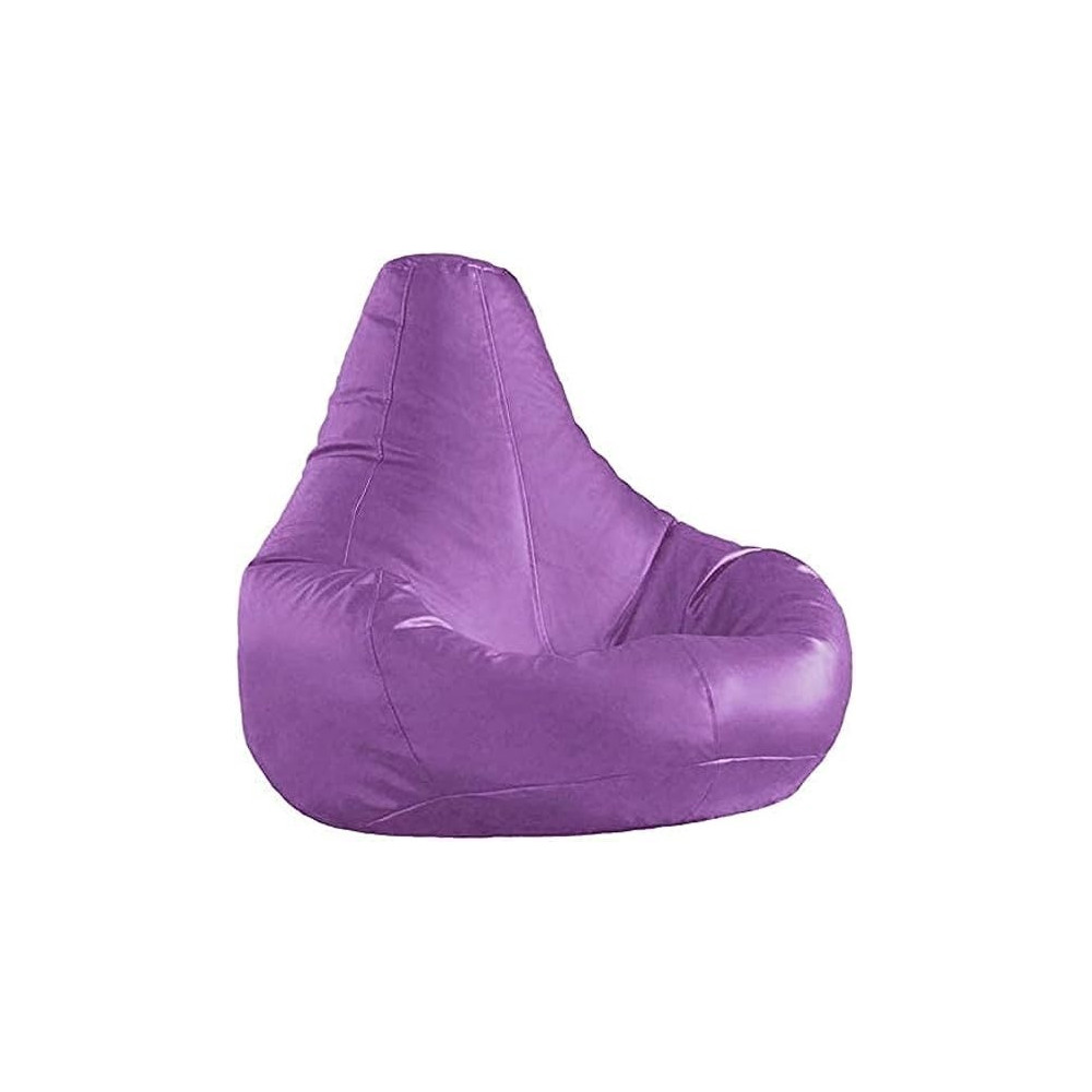 Bigmini Bean Bag Soft And Comfortable Lounger Chair Living Room Furniture And Outdoor Furniture, Tear Drop Model, Purple