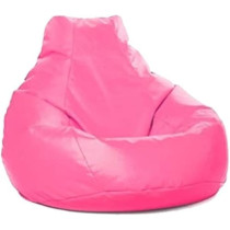 Bigmini Bean Bag Soft And Comfortable Lounger Chair Living Room Furniture And Outdoor Furniture, Pink