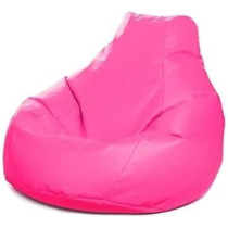 Bigmini Bean Bag Soft And Comfortable Lounger Chair Living Room Furniture And Outdoor Furniture, Pink