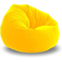 Bigmini Bean Bag Soft And Comfortable Lounger Chair Living Room Furniture And Outdoor Furniture, Yellow