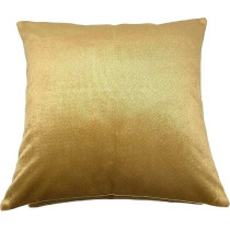 D And D Collection, Decorative Velvet Throw Pillow Cover Square Cushion Cover Set Of 2, Silky And Soft Textured, Premium Quality Sofa Upholstery Fabric (2 Pcs), 43 x 43Cm, Khaki Green