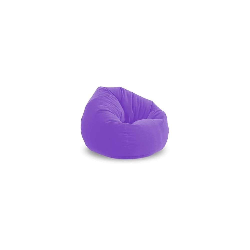 Bigmini Bean Bag Soft And Comfortable Lounger Chair Living Room Furniture And Outdoor Furniture, Purple