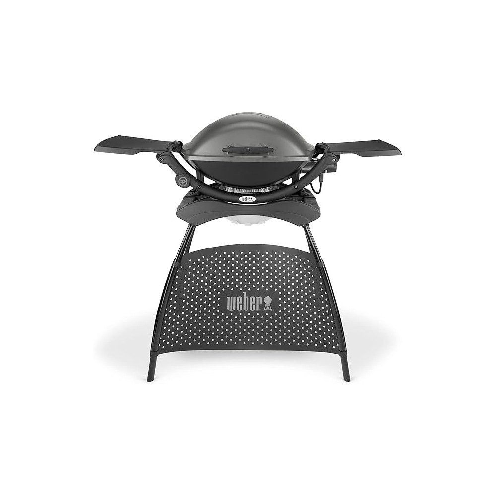 Weber Q 2400 Electric Grill With Stand, Dark Grey