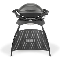 Weber Q 2400 Electric Grill With Stand, Dark Grey