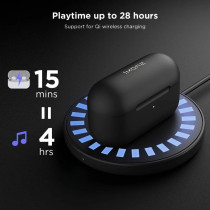 1More EVO EH902 With Strong Bluetooth 5.2 Connectivity, Long Battery Life, 42dB Noise Cancellation, Crystal Clear Calls And IPX4 Water Resistance, Black