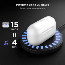 1More EVO EH902 With Strong Bluetooth 5.2 Connectivity, Long Battery Life, 42dB Noise Cancellation, Crystal Clear Calls And IPX4 Water Resistance, White
