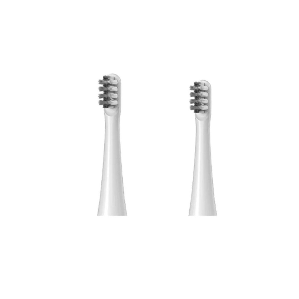 Bomidi TX5-2 Electric Toothbrush Head Soft Toothbrush With 2 Pieces Replacement Head Brush, Soft Bristle Long Lasting Brush Head Compatible For TX5 Electric Toothbrush, White