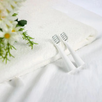 Bomidi TX5-2 Electric Toothbrush Head Soft Toothbrush With 2 Pieces Replacement Head Brush, Soft Bristle Long Lasting Brush Head Compatible For TX5 Electric Toothbrush, White