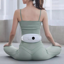 Lervan EMS Waist Massager LJW001 YPWT With EMS Technology Four Massage Modes, Seven Intensity Level, Wireless Remote Control And Rechargeable Battery, White