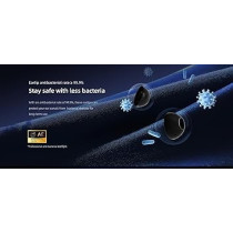 QCY T13 ANC 2 Truly Wireless ANC Earbuds With Noice Cancellation, 30 Hours Long Battery Life, 5.3 Bluetooth Multipoint and Stable Connections, Black