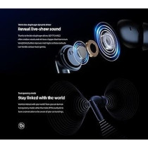 QCY T13 ANC 2 Truly Wireless ANC Earbuds With Noice Cancellation, 30 Hours Long Battery Life, 5.3 Bluetooth Multipoint and Stable Connections, White