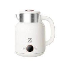 Zolele Smart Electric Kettle HK152 Cordless 1.5L Electric Kettle, Fast Boiling 6 Speed Temperature Settings, Auto Shut Off, LED Indicator Lights, White