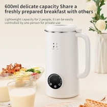 Zolele MB601 Multi Functional Juice Blender And Electric Kettle with 10 Stainless Steel Blades, 4 Blending Modes And 600ml Capacity BPA Free, White
