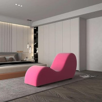 Ripple Furniture S-Shaped Multi Functional Sofa A Stylish And Comfortable Addition To Your Home Decor, Pink