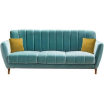 Raj Furniture 3 Seater Sofa Set For Living Room, Turquise
