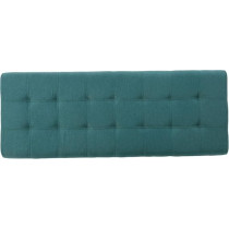 Ripple Furniture Home Modern Fabric Storage Ottoman, Teal