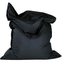 Raj Furniture Square Bean Bag Chair Cover, Black