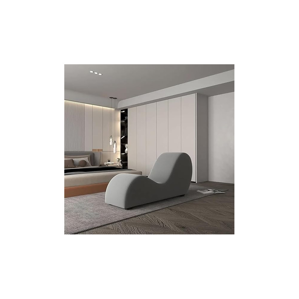 Ripple Furniture S-Shaped Multi Functional Sofa A Stylish And Comfortable Addition To Your Home Decor, Grey