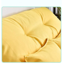 Raj Furniture Foldable Lazy Little Sofa Bed Sheet Double-Purpose Small Apartment Bedroom Multi-Functional Japanese Multifunctional Adult Economy, B, 120Cm