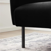 Raj Furniture Three Seater Wooden Sofa Cum Bed For Living Room, Dark Black