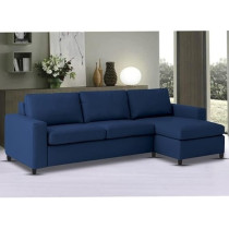 Raj Furniture Rhs 4 Seater L Shape Sofa Set For Living Room, Blue