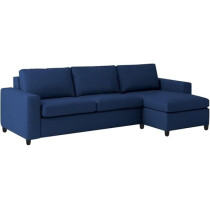 Raj Furniture Rhs 4 Seater L Shape Sofa Set For Living Room, Blue