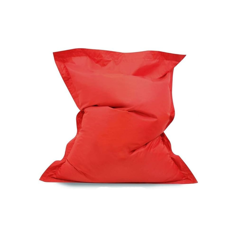 Bixolon Zhcwt Square Sofa Cover Chairs Without Filler Waterproof Lounger Seat Bean Bag Puff Couch Tatami Living Room Furniture, Orange