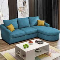 Raj Furniture 4-Seater Sofa Set For Living Room, Turquoise