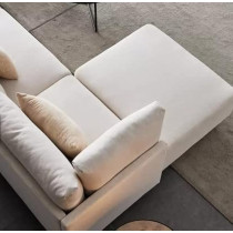Raj Furniture U Shape Luxury Sofa Set Modern Design Furniture Sectional Couch Living Room Sofa, Beige