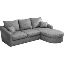 Raj Furniture EleganceEdge 4-Seater Sofa Set for Living Room, Grey