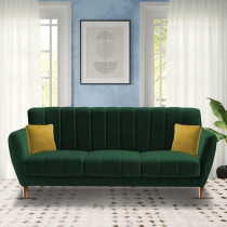 Raj Furniture 3 Seater Sofa Set For Living Room, Green