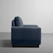 Raj Furniture Modern Fabric Sofa, 2 Seater, Ocean Blue