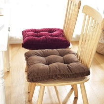 Raj Furniture Square Shape Chair Cushions, Set Of 2, Coffee