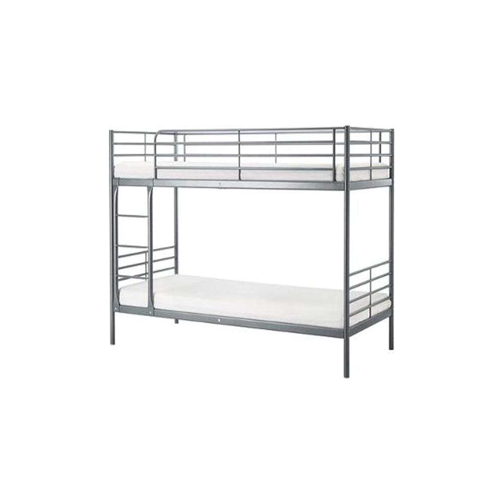Karnak Bunk Bed Steel And Mattress Dimension 90 x 190 Cm