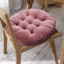 Raj Furniture Round Shape Hanging Chair Cushions, Set Of 2, Coral Pink
