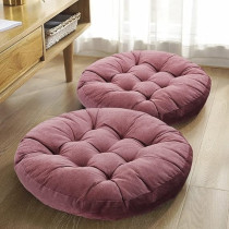 Raj Furniture Round Shape Hanging Chair Cushions, Set Of 2, Coral Pink