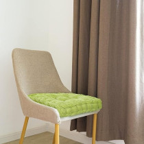 Raj Furniture Chair Pads EPE Filled 2 Pack Tufted Padded Booster Cushion, Green