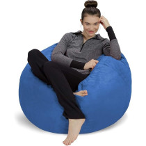 Sofa Sack Ultra Soft Bean Bag Chair, Royal Blue