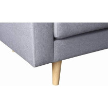 Raj Furniture Studio Luxe L-Shaped Sectional Sofa With Reversible Chaise, Strom Grey