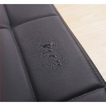 Raj Furniture Nubeats Foot Stool Rest Ottoman Storage Box, Black