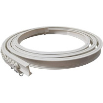 Poppins Home Flexible Bendable Ceiling Curtain Track, 3 Meters