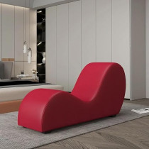 Ripple Furniture S-Shaped Multi Functional Sofa A Stylish And Comfortable Addition To Your Home Decor, Red