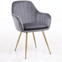 Umatou Dining Room Chairs For Hotel Restaurant And Office Visitor, Grey